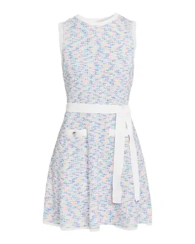 Shoshanna Coco Sleeveless Tweed Knit Mini Dress | Thumbnail 1