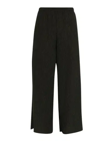 Eileen Fisher Crinkled Wide-Leg Ankle Pants | Thumbnail 1 Eileen Fisher Crinkled Wide-Leg Ankle Pants | Thumbnail 1