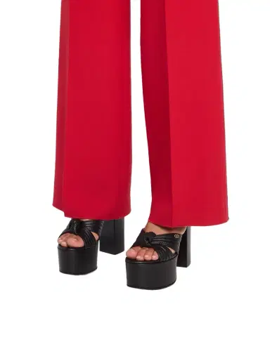 Valentino Garavani 125mm Crashers Leather Platform Sandals | Thumbnail 1 Valentino Garavani 125mm Crashers Leather Platform Sandals | Thumbnail 1
