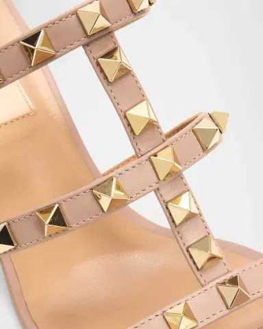 Valentino Garavani 60mm Rockstud Leather Sandals | Thumbnail 2