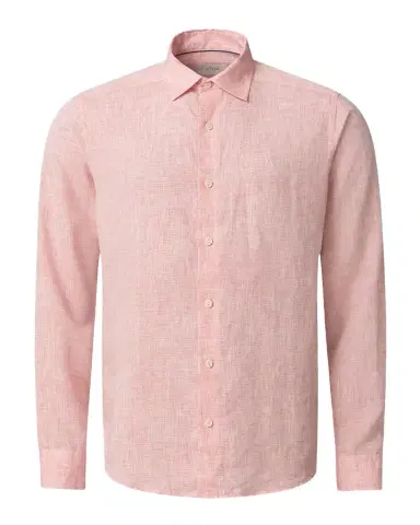 Eton Men's Solid Linen Button-Down Shirt | Thumbnail 1