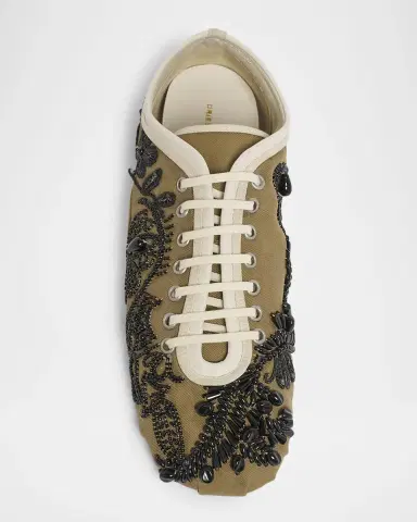 Dries Van Noten Embroidered Ballerina Sneakers | Thumbnail 5