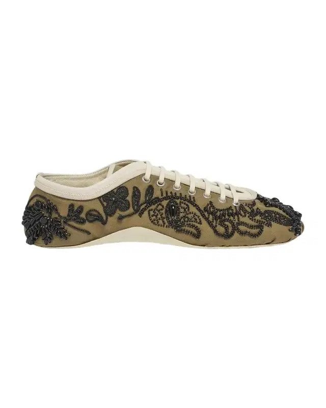 Dries Van Noten Embroidered Ballerina Sneakers