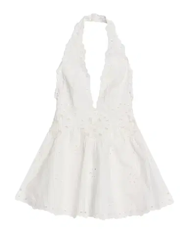 Retrofête Beranice Embroidered Halter Mini Dress | Thumbnail 1 Retrofête Beranice Embroidered Halter Mini Dress | Thumbnail 1