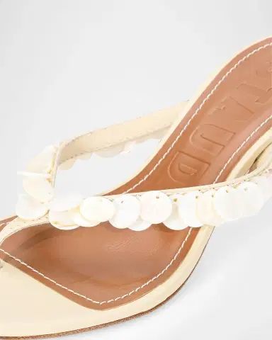 Staud 55mm Freja Leather Thong Sandals | Thumbnail 5