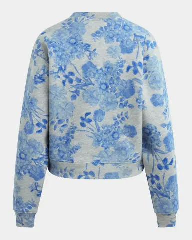 Favorite Daughter The Collegiate Floral Logo Sweatshirt | Thumbnail 5 Favorite Daughter The Collegiate Floral Logo Sweatshirt | Thumbnail 5