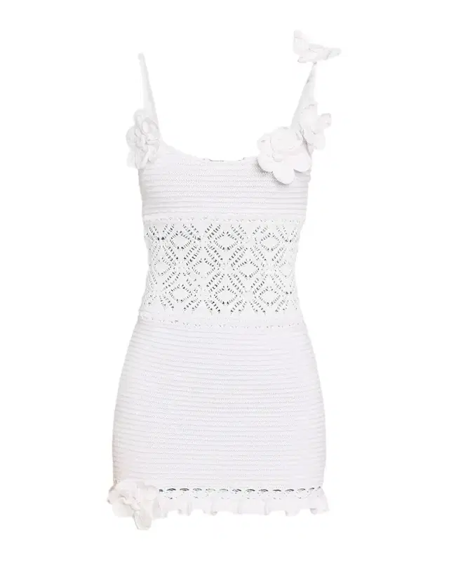 Orleane Crochet Mini Dress