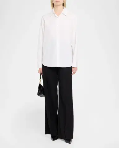 A.L.C. Mason Poplin Button-Front Shirt | Thumbnail 2 A.L.C. Mason Poplin Button-Front Shirt | Thumbnail 2