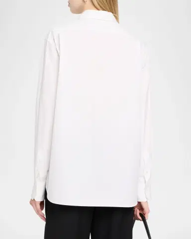 A.L.C. Mason Poplin Button-Front Shirt | Thumbnail 3 A.L.C. Mason Poplin Button-Front Shirt | Thumbnail 3