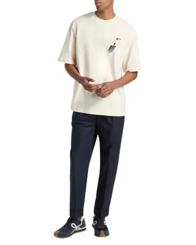 Jacquemus Men's Graphic Cotton T-Shirt | Thumbnail 1 Jacquemus Men's Graphic Cotton T-Shirt | Thumbnail 1