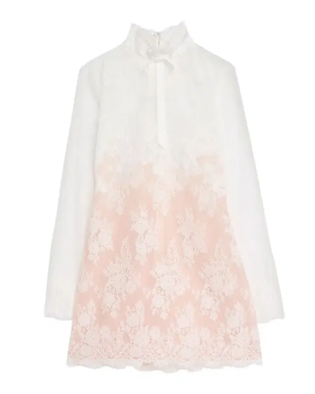 Faylin Long-Sleeve Lace Mini Dress