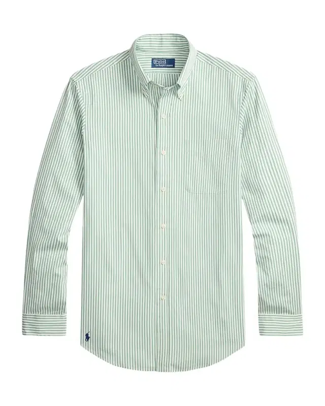 en 's Poplin Bengal Stripe Sport Shirt