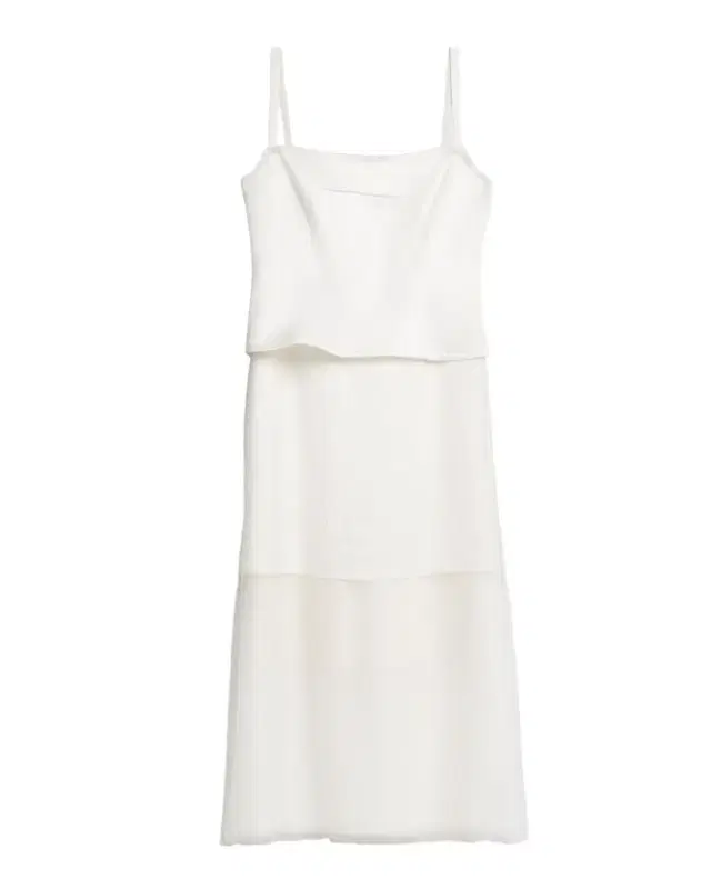 Jason Wu Collection Sleeveless Washed Twill Layered Midi Dress