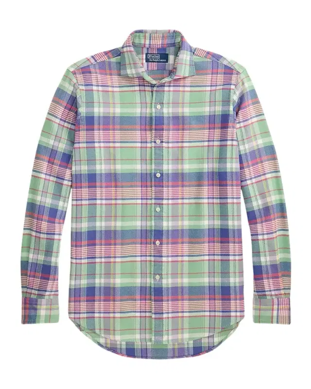 Polo Ralph Lauren Men 's Classic Fit Plaid Flannel Button-Down Shirt