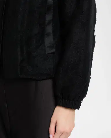 Jason Wu Collection Frayed Jacquard Jacket | Thumbnail 5 Jason Wu Collection Frayed Jacquard Jacket | Thumbnail 5