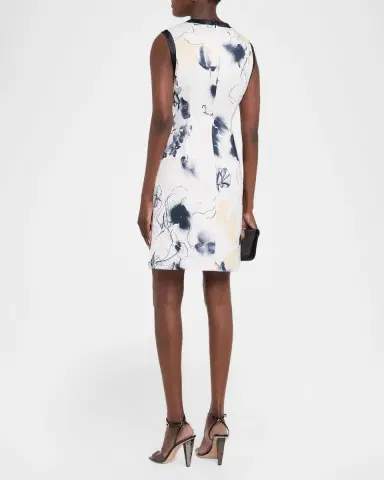 Jason Wu Collection Shadow Floral Mini Dress | Thumbnail 3 Jason Wu Collection Shadow Floral Mini Dress | Thumbnail 3