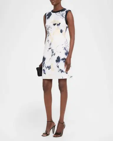 Jason Wu Collection Shadow Floral Mini Dress | Thumbnail 4 Jason Wu Collection Shadow Floral Mini Dress | Thumbnail 4