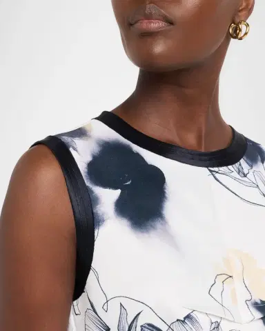 Jason Wu Collection Shadow Floral Mini Dress | Thumbnail 5 Jason Wu Collection Shadow Floral Mini Dress | Thumbnail 5