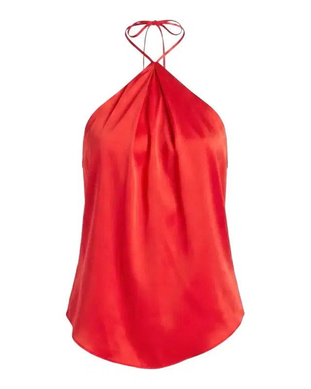 SEROYA Beckham Satin Tank Top