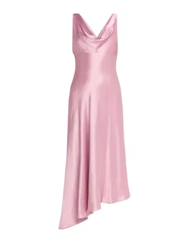 Jason Wu Collection Satin Asymmetric Midi Dress | Thumbnail 1