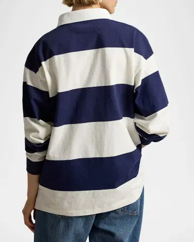 Polo Ralph Lauren Men's Stripe Jersey Rugby Shirt | Thumbnail 7