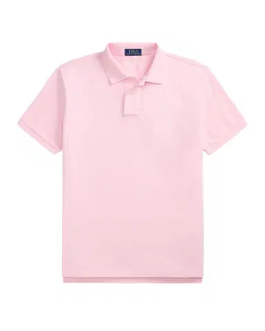 Polo Ralph Lauren Men's Cotton Mesh Embroidered-Pony Polo Shirt | Thumbnail 1 Polo Ralph Lauren Men's Cotton Mesh Embroidered-Pony Polo Shirt | Thumbnail 1