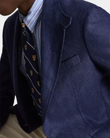 Polo Ralph Lauren Men's Herringbone Single-Breasted Sport Coat | Thumbnail 5 Polo Ralph Lauren Men's Herringbone Single-Breasted Sport Coat | Thumbnail 5