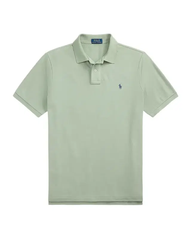 Polo Ralph Lauren Men 's Cotton Mesh Embroidered-Pony Polo Shirt