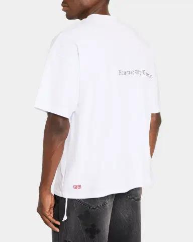 Ksubi Men's Hbl Cotton Embroidered Heart Crewneck T-Shirt | Thumbnail 3