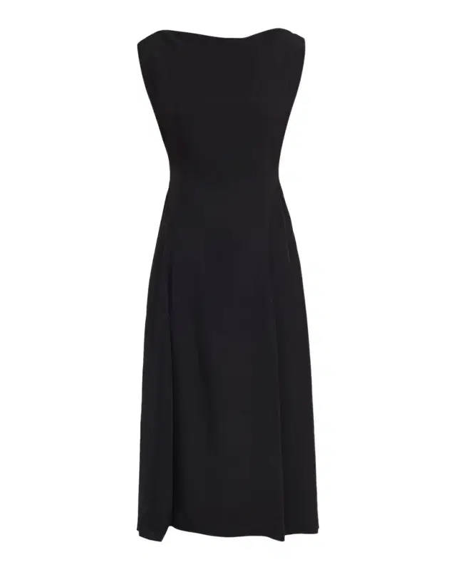 Draped Parachute Dress