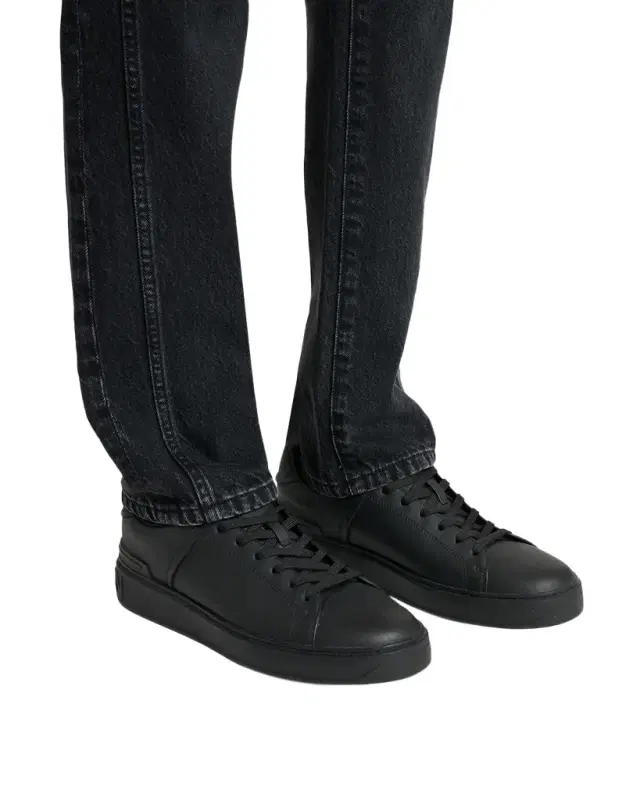 Men 's B-Court Calfskin Low-Top Sneakers