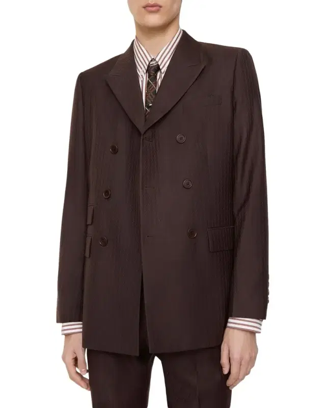 Burberry Men 's Delaney Double-Breasted Sport Coat