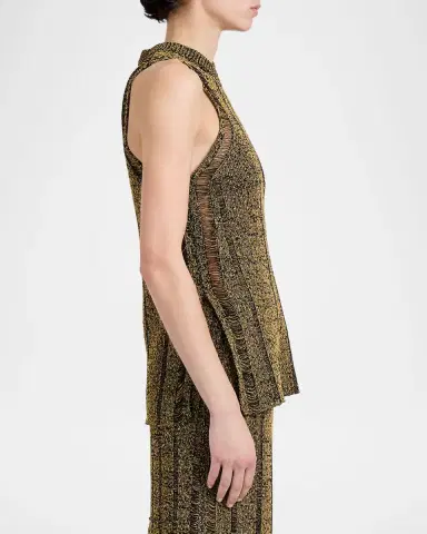 Proenza Schouler Maelle Ladder Open-Knit Tank Top | Thumbnail 5