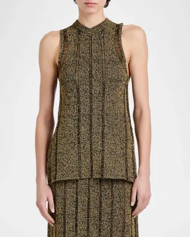 Proenza Schouler Maelle Ladder Open-Knit Tank Top | Thumbnail 6