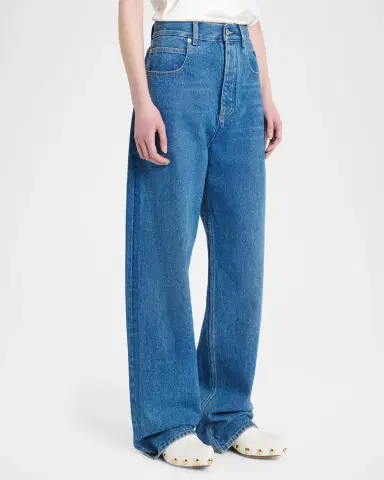 Bottega Veneta High-Waisted Wide-Leg Jeans | Thumbnail 3 Bottega Veneta High-Waisted Wide-Leg Jeans | Thumbnail 3