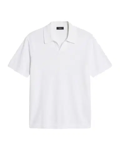 Theory Men's Brenan Johnny Collar Polo Shirt | Thumbnail 1