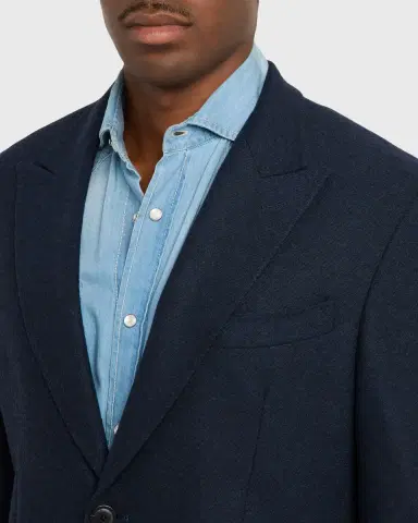 Etro Men's Textured Peak-Lapel Single-Breasted Sport Coat | Thumbnail 5