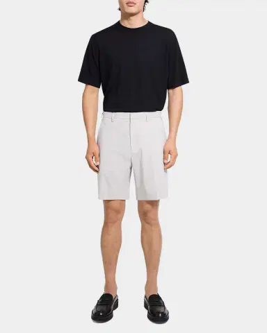 Theory Men's Organic Linen Classic Fit Shorts | Thumbnail 2 Theory Men's Organic Linen Classic Fit Shorts | Thumbnail 2
