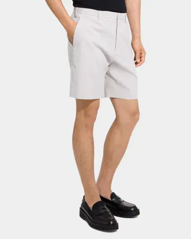 Theory Men's Organic Linen Classic Fit Shorts | Thumbnail 6 Theory Men's Organic Linen Classic Fit Shorts | Thumbnail 6