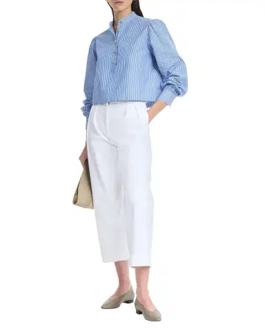 Altuzarra Margot Stripe Poplin Top | Thumbnail 1
