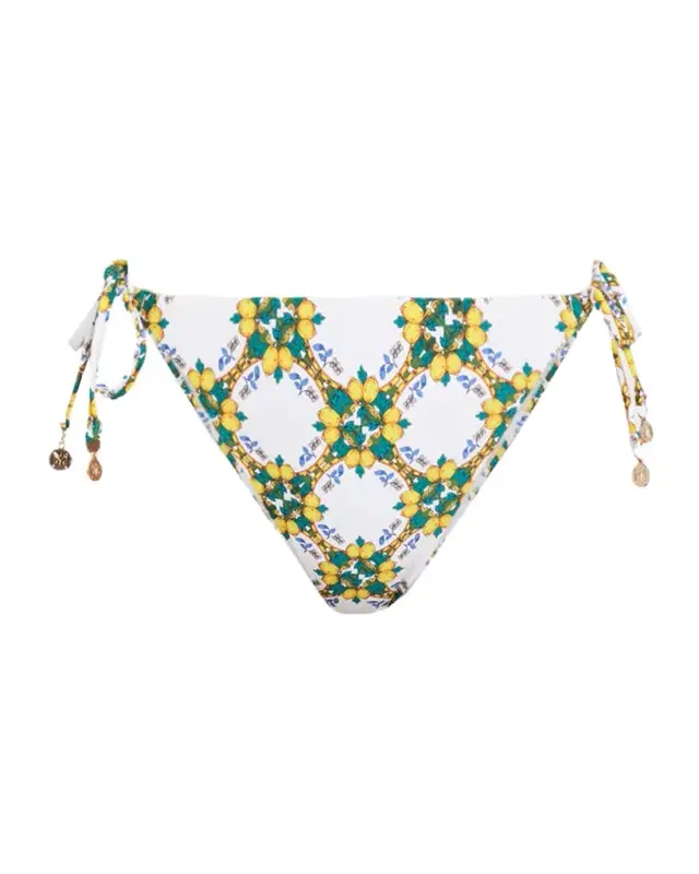 Lemon Tile Bikini Bottoms