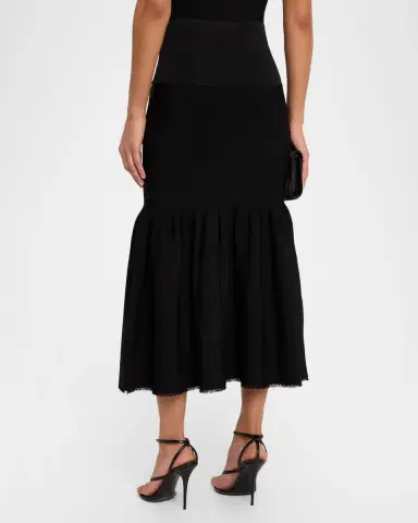 Adam Lippes Ria Plunging Knit Tank Top | Thumbnail 3 Adam Lippes Ria Plunging Knit Tank Top | Thumbnail 3