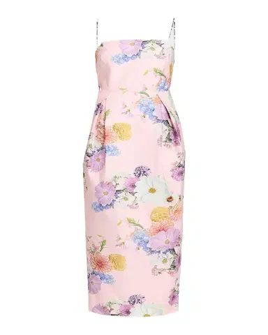As It May Teva Pleated Floral-Print Midi Dress | Thumbnail 1 As It May Teva Pleated Floral-Print Midi Dress | Thumbnail 1