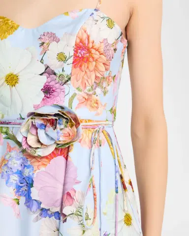 As It May Eirene Floral-Print Sweetheart Midi Dress | Thumbnail 5 As It May Eirene Floral-Print Sweetheart Midi Dress | Thumbnail 5