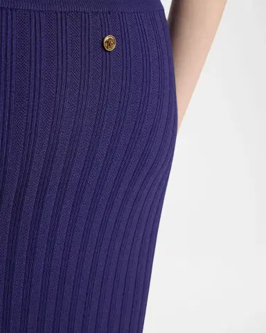 Versace Knit Mesh Midi Skirt | Thumbnail 4 Versace Knit Mesh Midi Skirt | Thumbnail 4