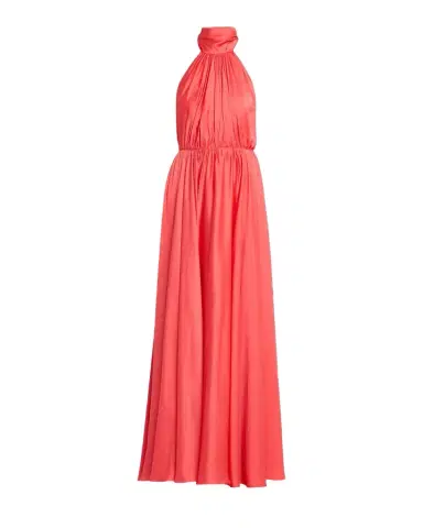 As It May Elyra Satin Chiffon Halter Gown | Thumbnail 1 As It May Elyra Satin Chiffon Halter Gown | Thumbnail 1