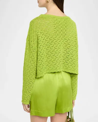 Sablyn Rosie Cropped Boatneck Sweater | Thumbnail 3 Sablyn Rosie Cropped Boatneck Sweater | Thumbnail 3