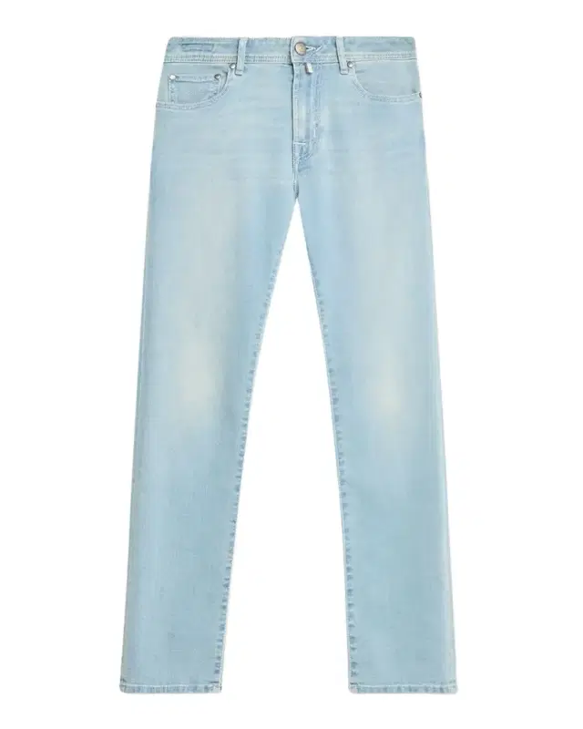 Men's Slim Light-Wash Denim Jeans