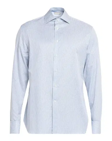 Canali Men's Pinstripe Cotton Dress Shirt | Thumbnail 1 Canali Men's Pinstripe Cotton Dress Shirt | Thumbnail 1