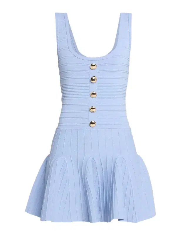 Retrofete Brooke Sleeveless Ribbed Mini Dress